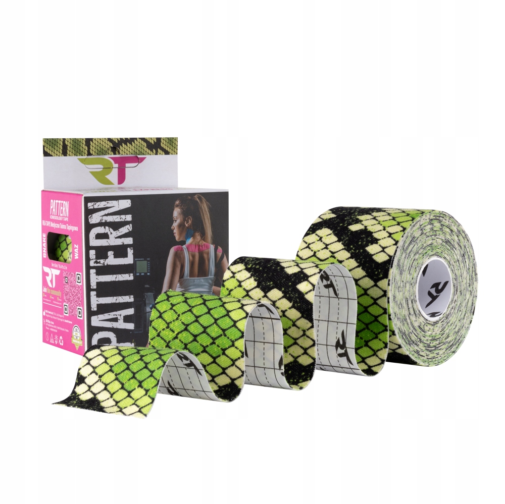 

Taśma Tejp Kinesiology Rea Tape PLASTRY3NS wąż