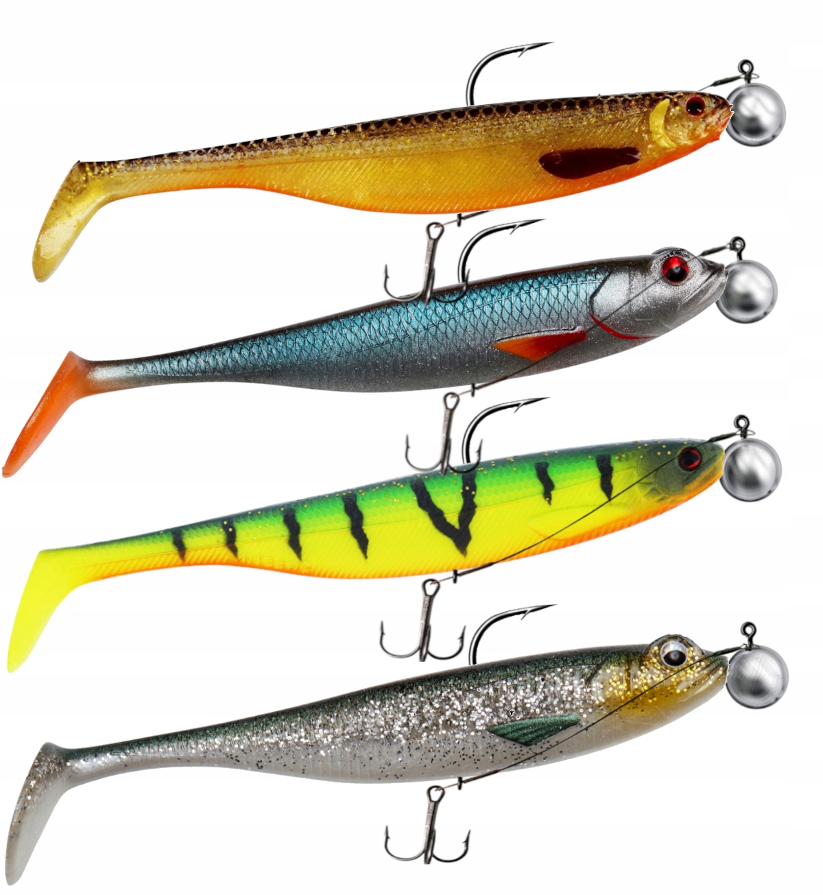 Dam Shadster Westin ShadTeez 14cm Zestaw uzbrojonych gum z dozbrojką