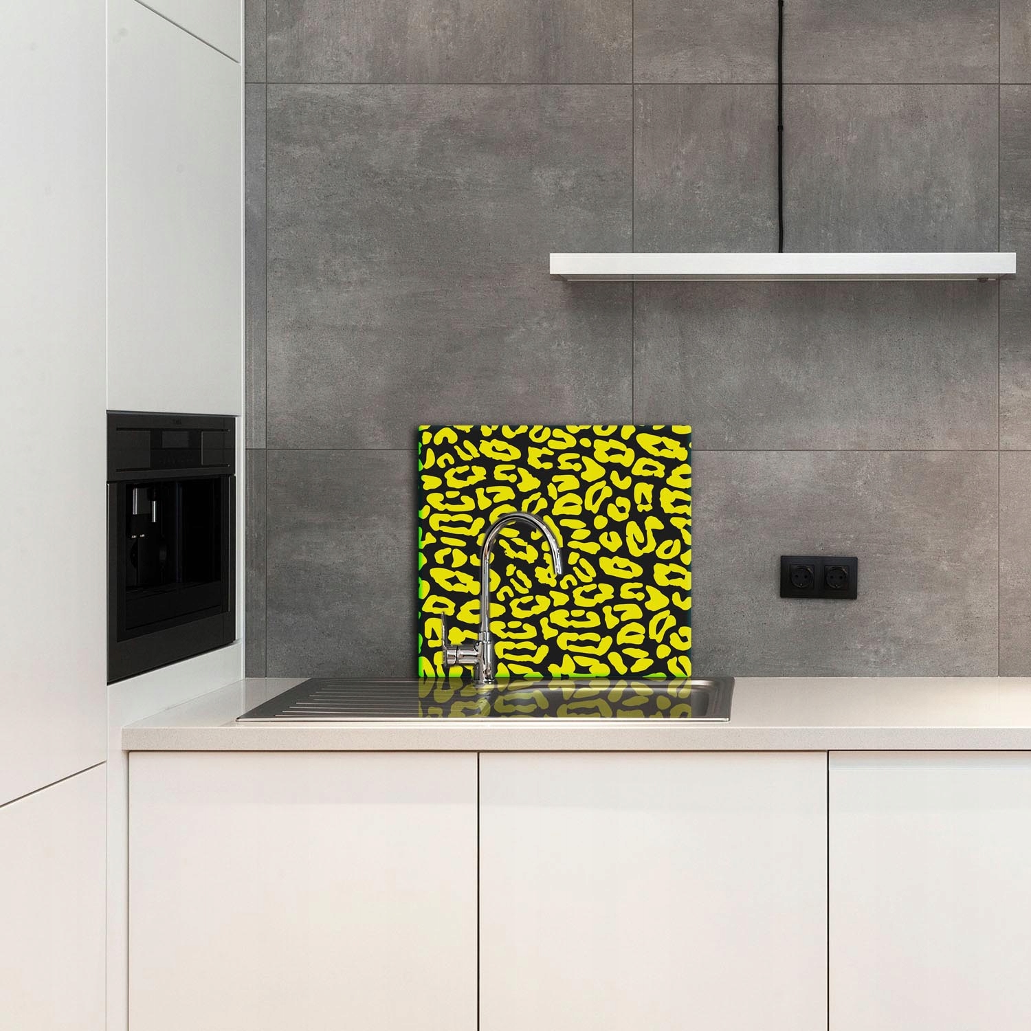 SZKLANA PŁYTA OCHRONNA PANEL KLEJ 65x60 WZÓR Długość (cm) 60