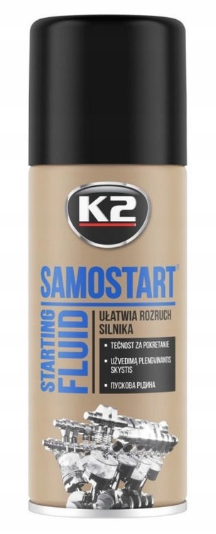 SAMOSTART SILNIKA UŁATWIAJĄCY ZAPŁON SILNIKA K2 T440 400ML