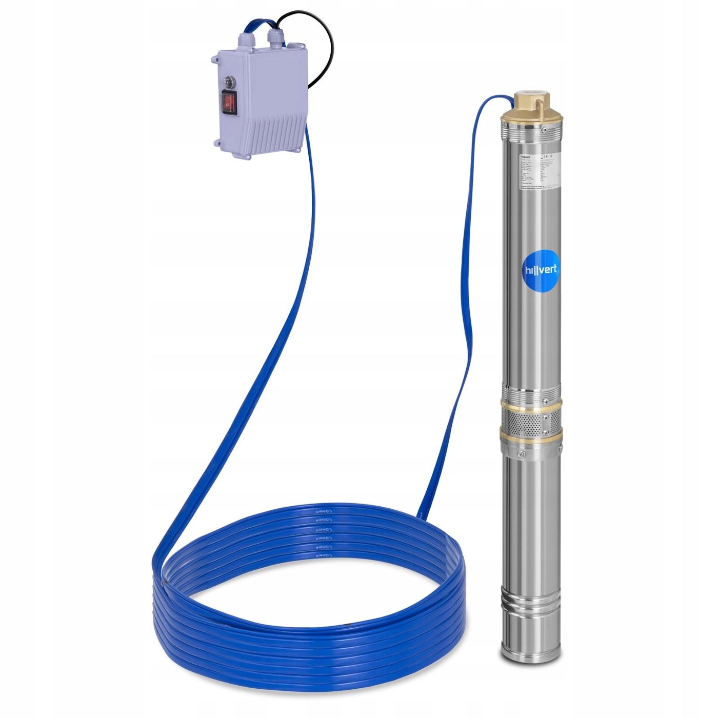 Pompa Głębinowa Zanurzeniowa Silnik 750 W 6000 l/h