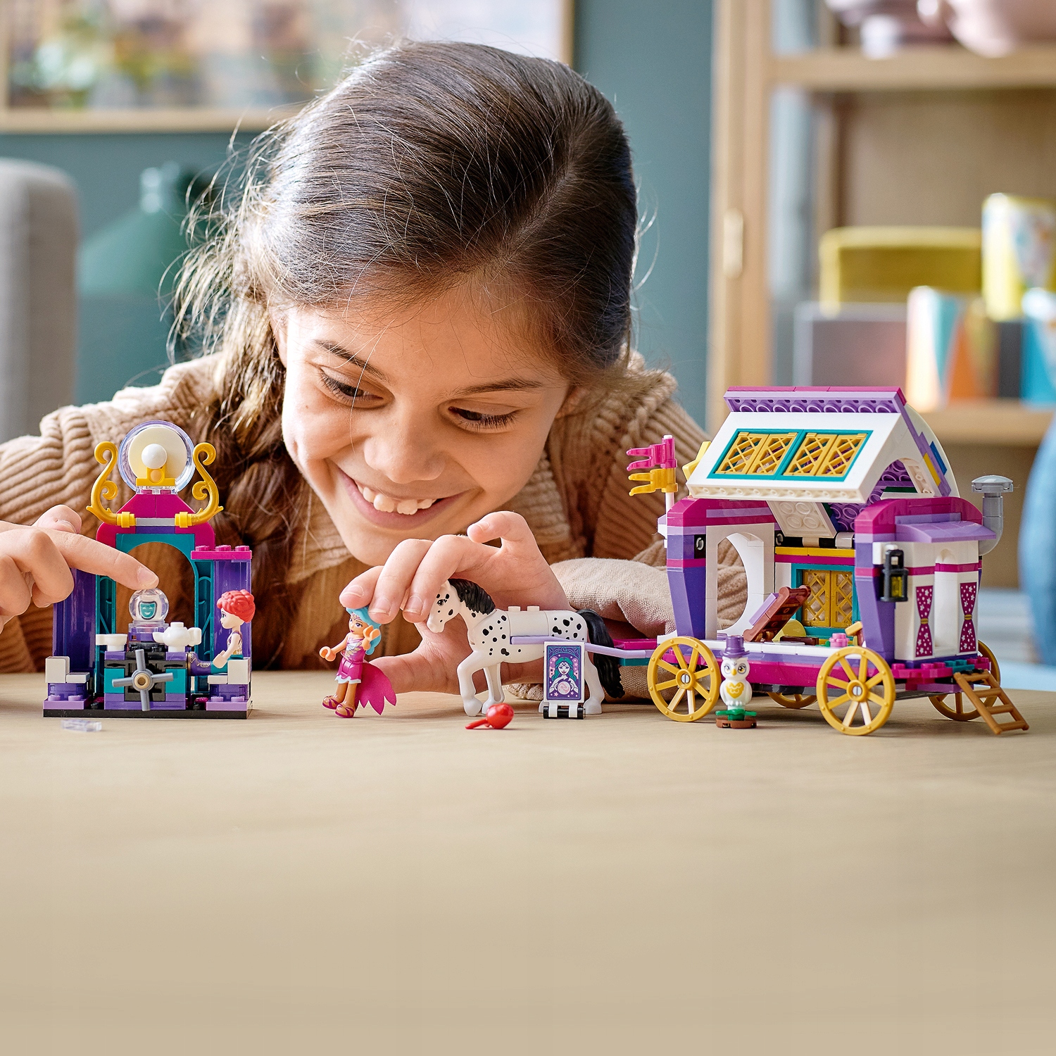 LEGO Friends Magiczny wóz 41688 Płeć Chłopcy