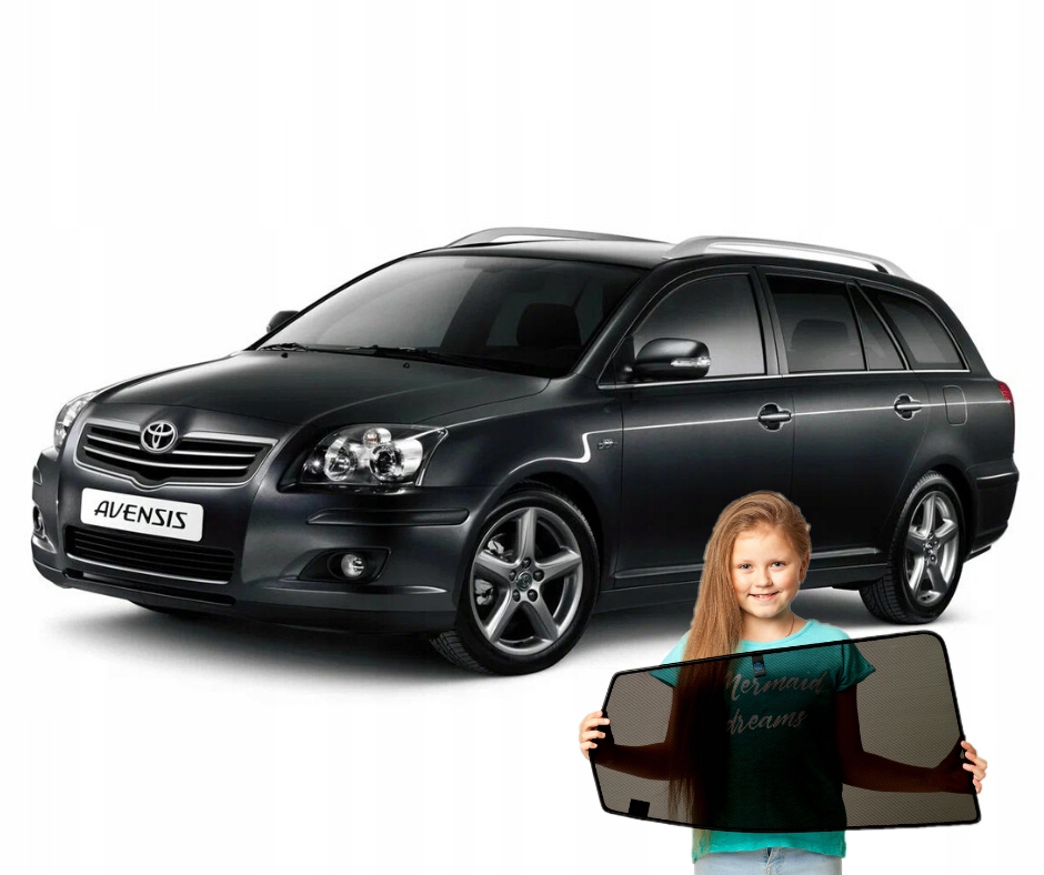 Záclony Slnečné clony určené pre Toyota Avensis II 2 Kombi