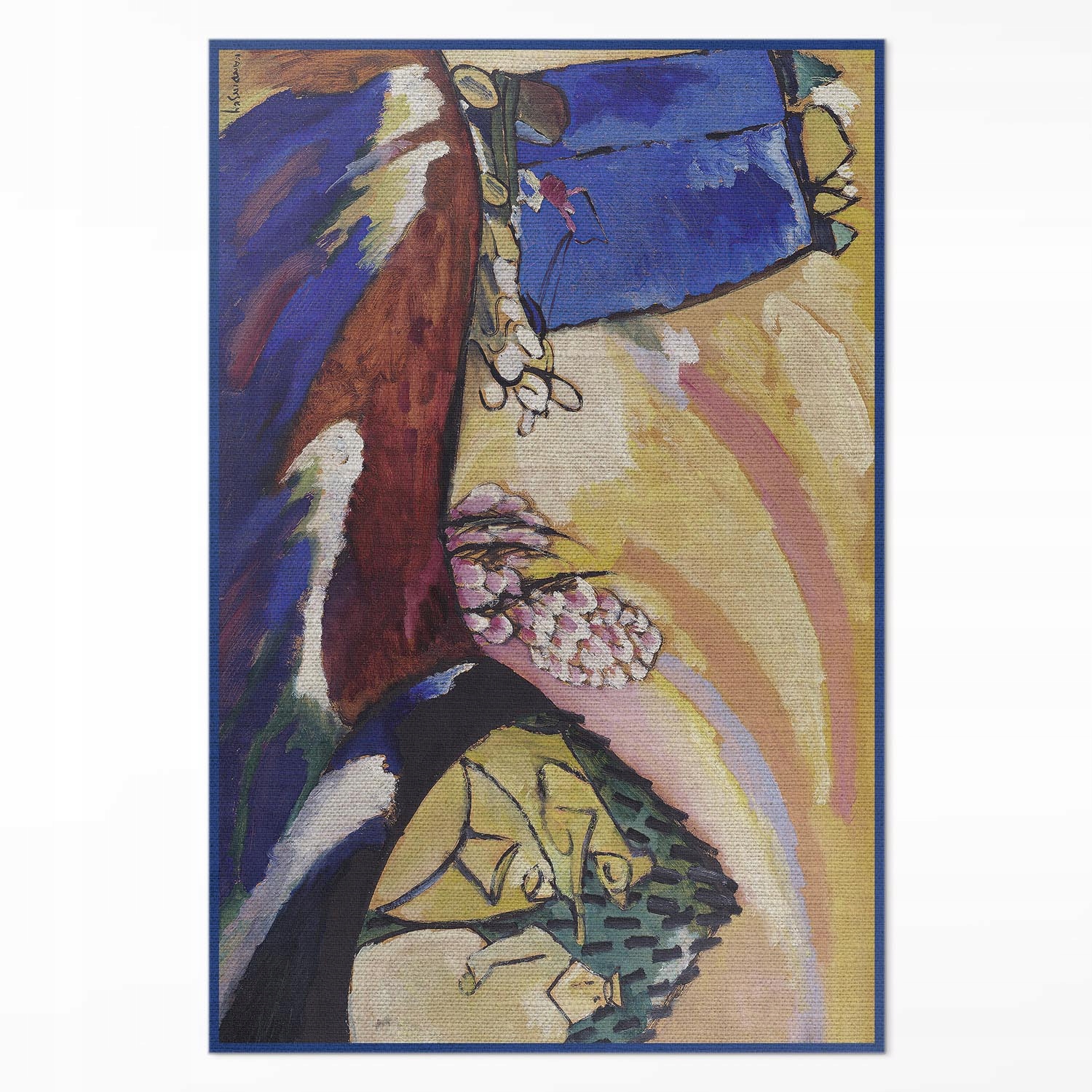 Koberec do pokoje Abstrakce Troika od Wassily Kandinsky 150 x 225 cm