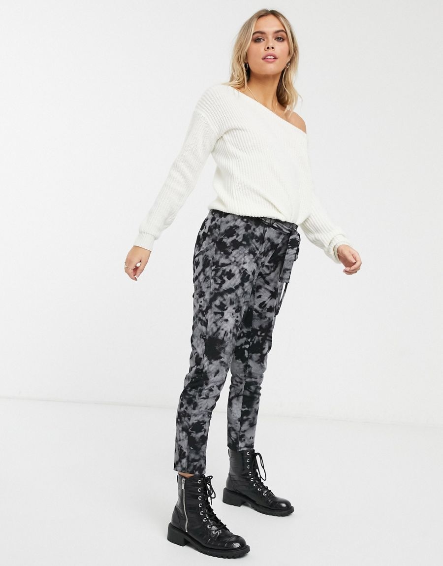 SPODNIE DAMSKIE CIĄŻOWE CASUAL Rozmiar 40