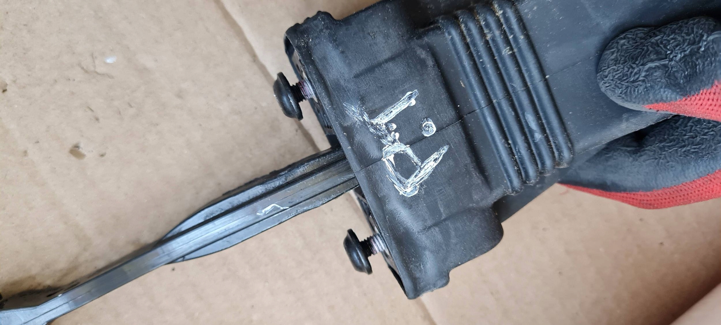 A6 C8 4K limiter door left front rear part 4K0839249