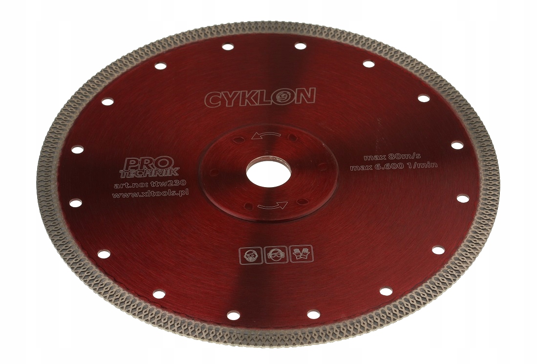 

Tarcza Diamentowa Do Gresu 230 mm Ultra Cienka