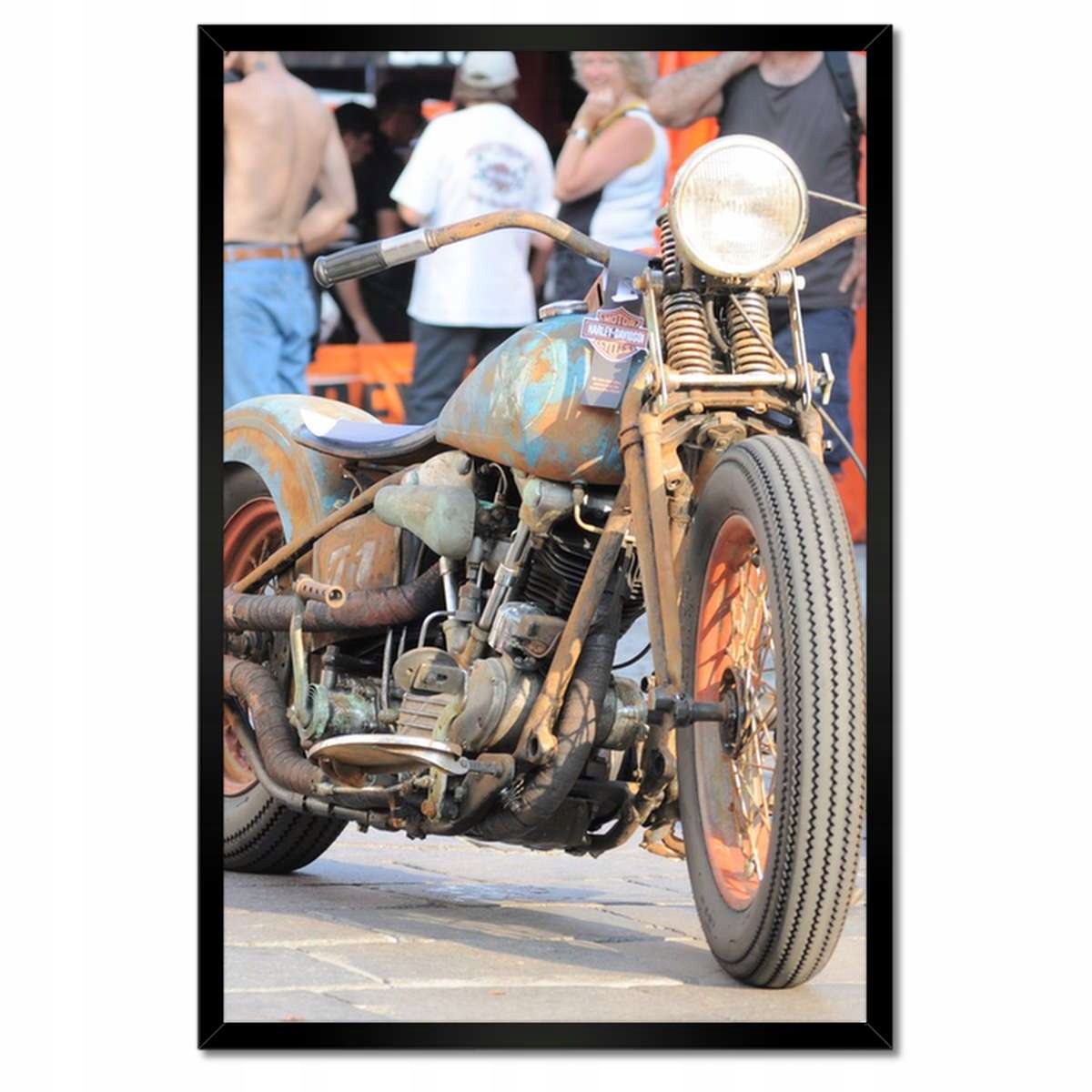 Plakáty v rámu 40x60 Harley Davidson Motocykl