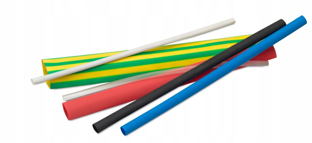 Rurka termokurczliwa, 2,4/1,25, czarna, 2:1, długość 1 m, opakowanie 25 szt