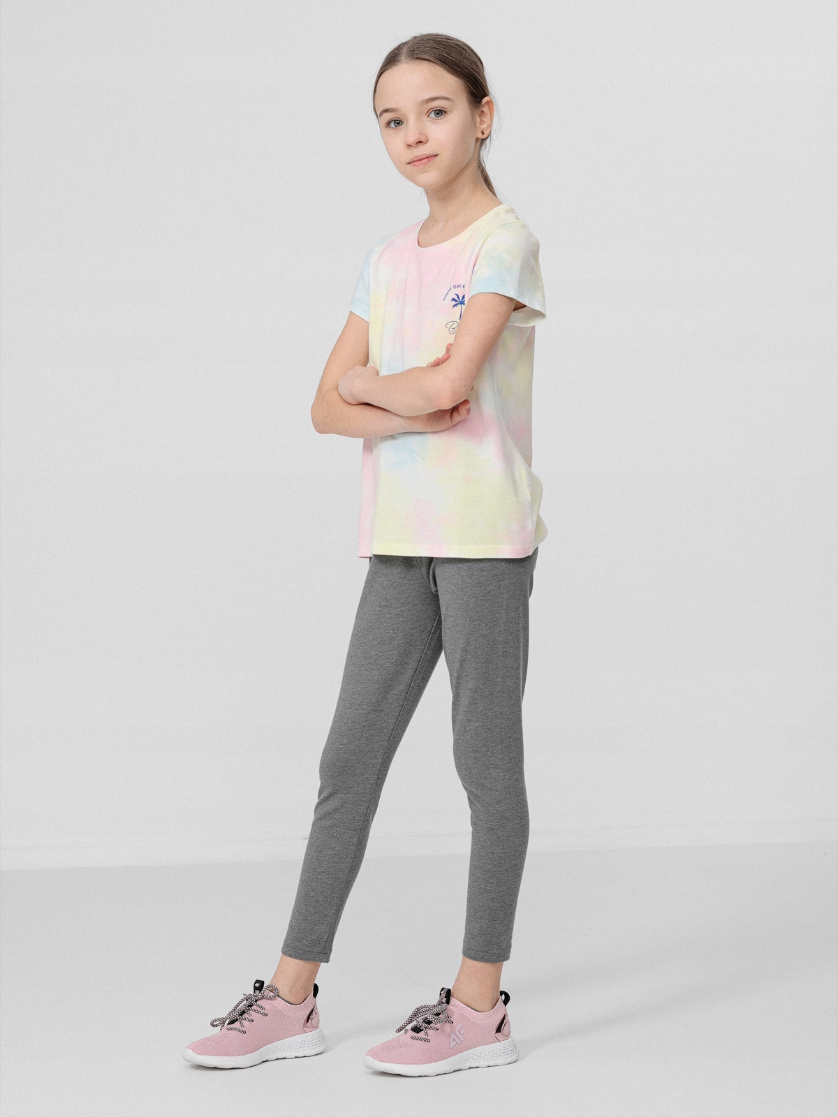 

Legginsy Dziewczęce 4F JLEG204 Nosdj