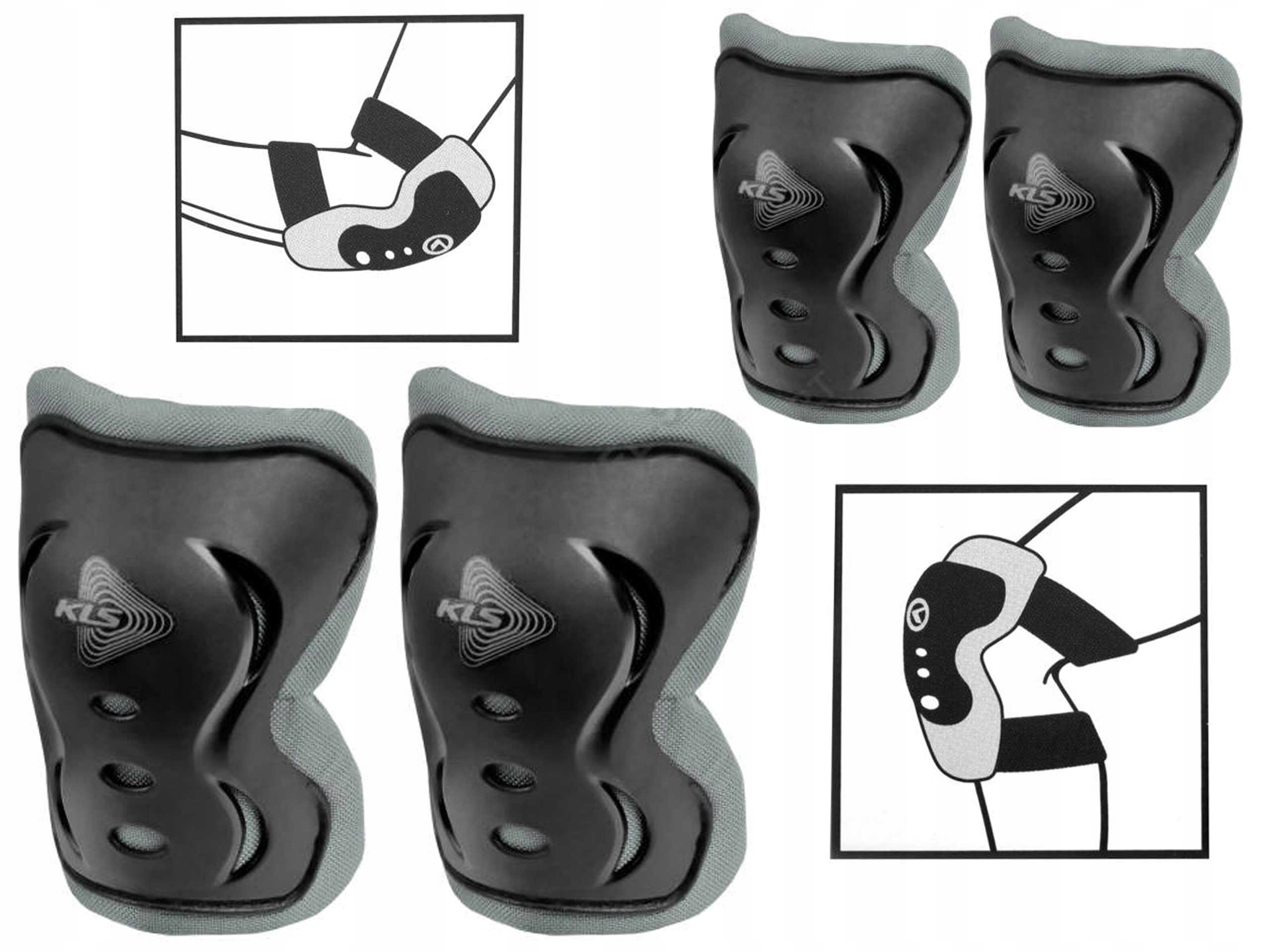 

Ochraniacze Kellys Kiter Pads Kolana I Łokcie L