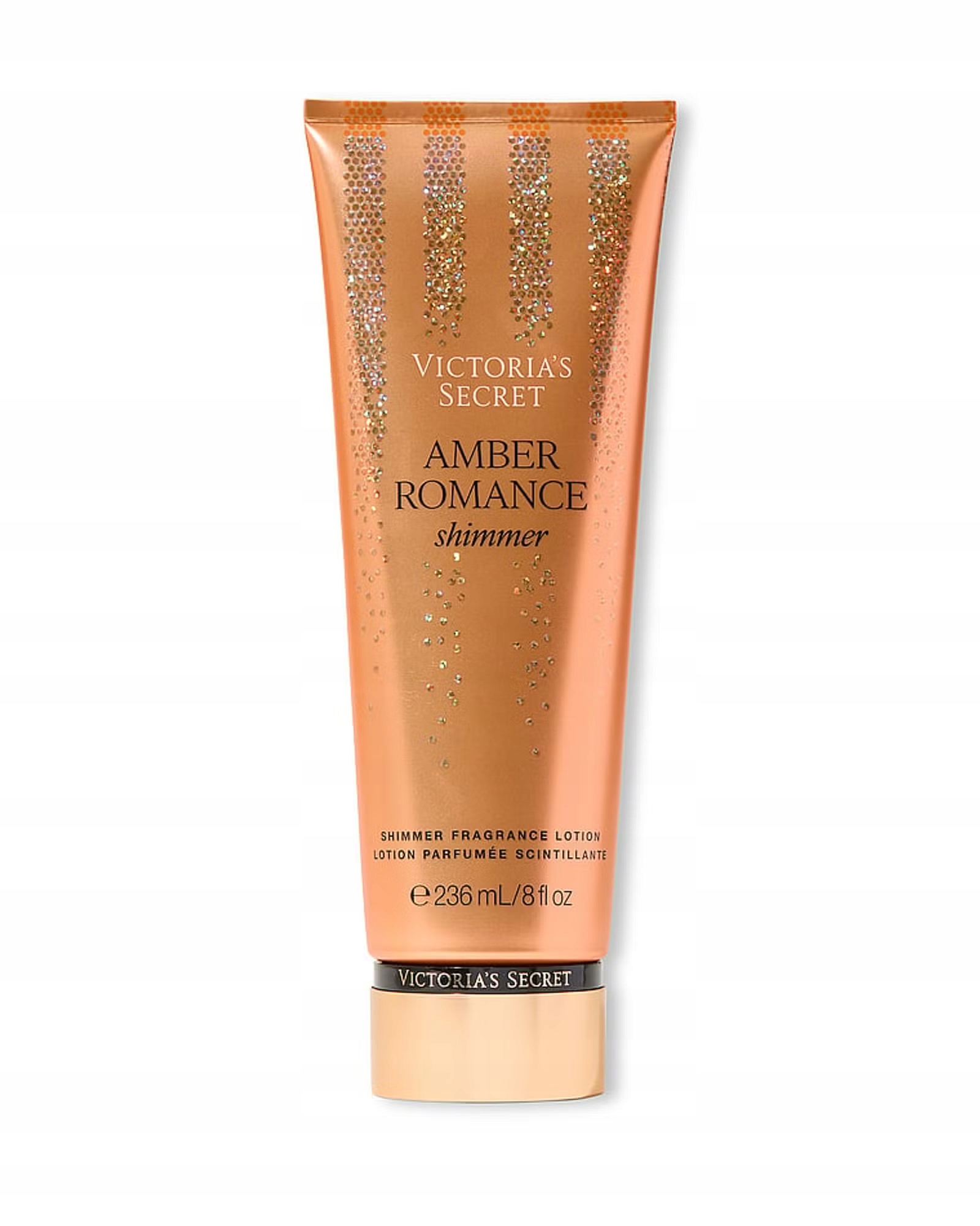 Victoria's Secret, Amber Romance Shimmer, parfémovaný tělový balzám s dro