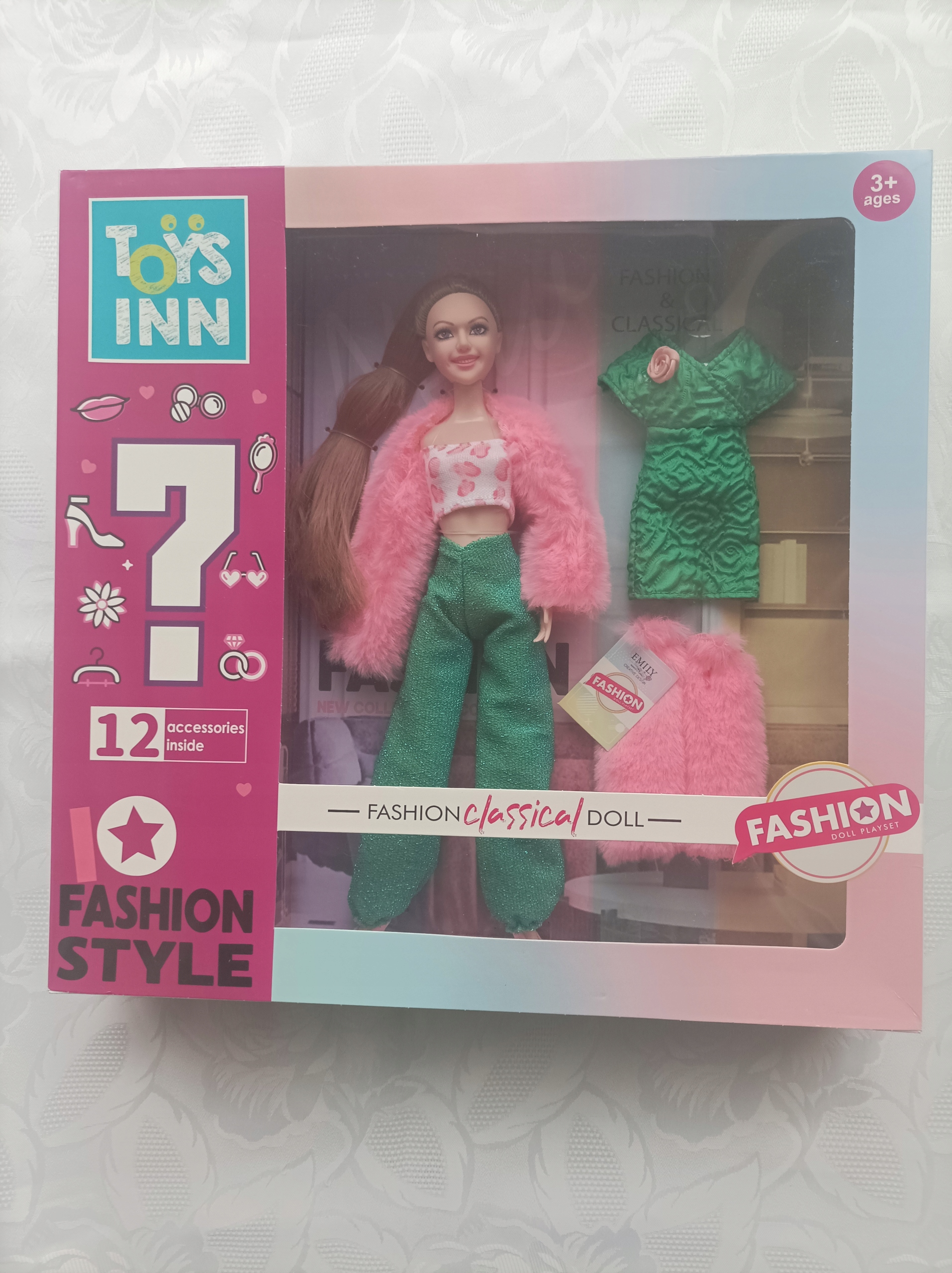 Lalka Emily Fashion Pink STnux