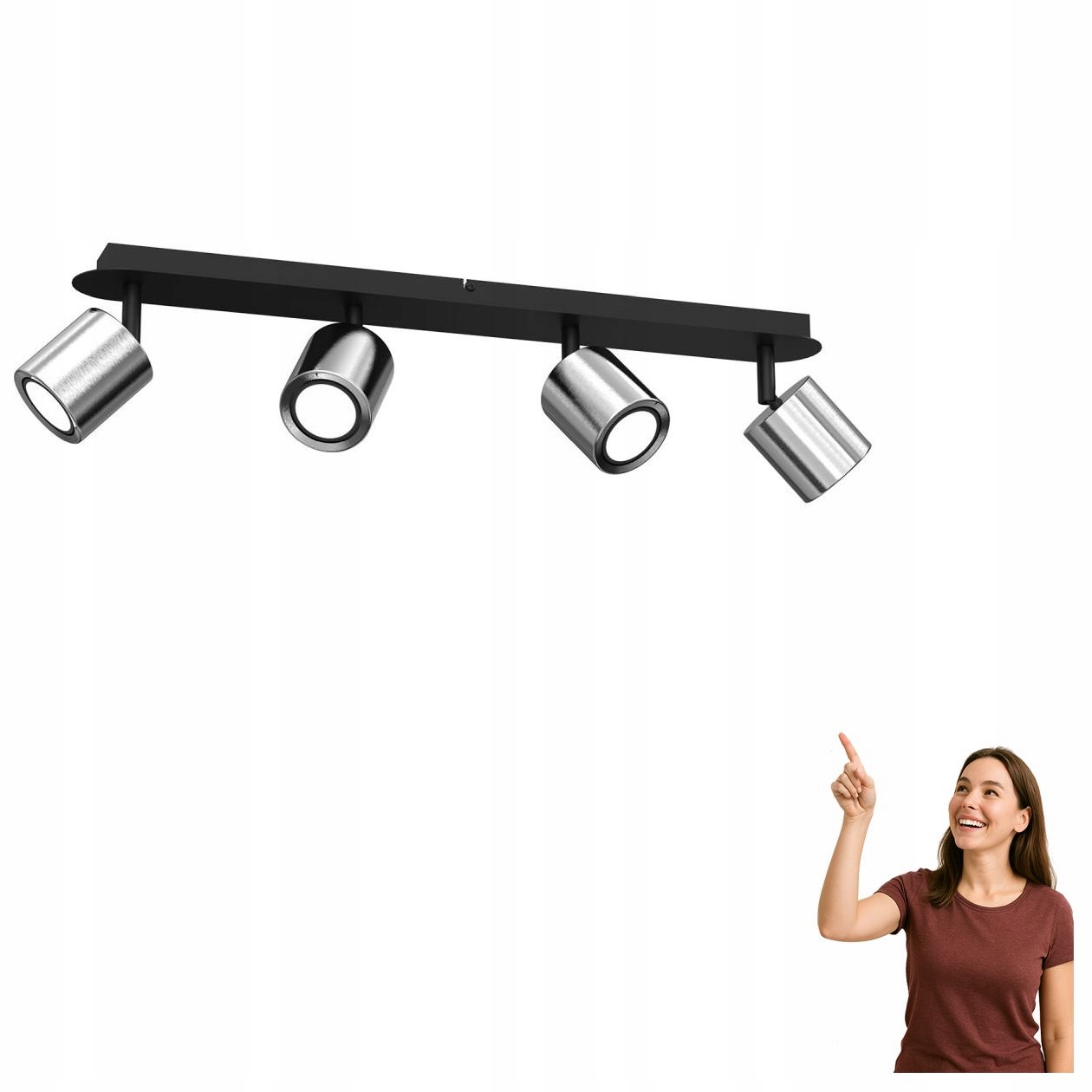 Lampa reflektor spot štvoritý Demia 9237 Luminex