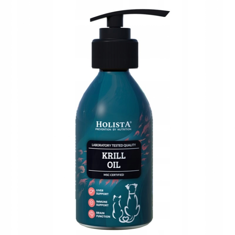 Holista Krylový olej 100 ml Doplňky pro psa a kočku bez ryb Imunita
