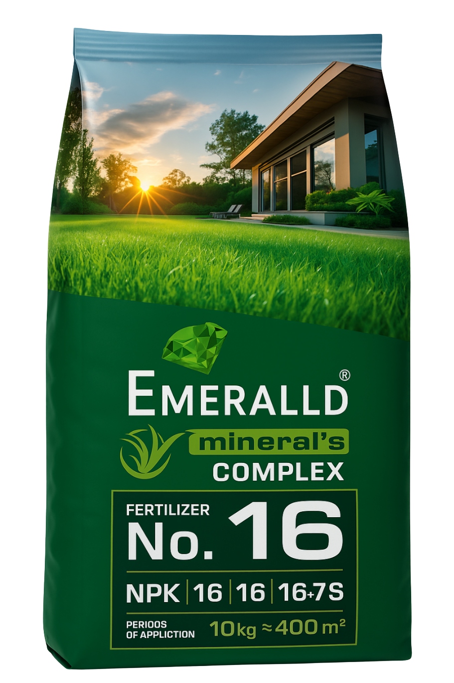 Podzimní minerální hnojivo Emeralld Minerals Complex No16 16-16-16 +7S 20 kg