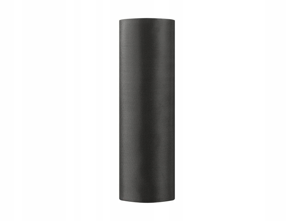 

Satyna czarna materiał 16cm x 9m 1 rolka