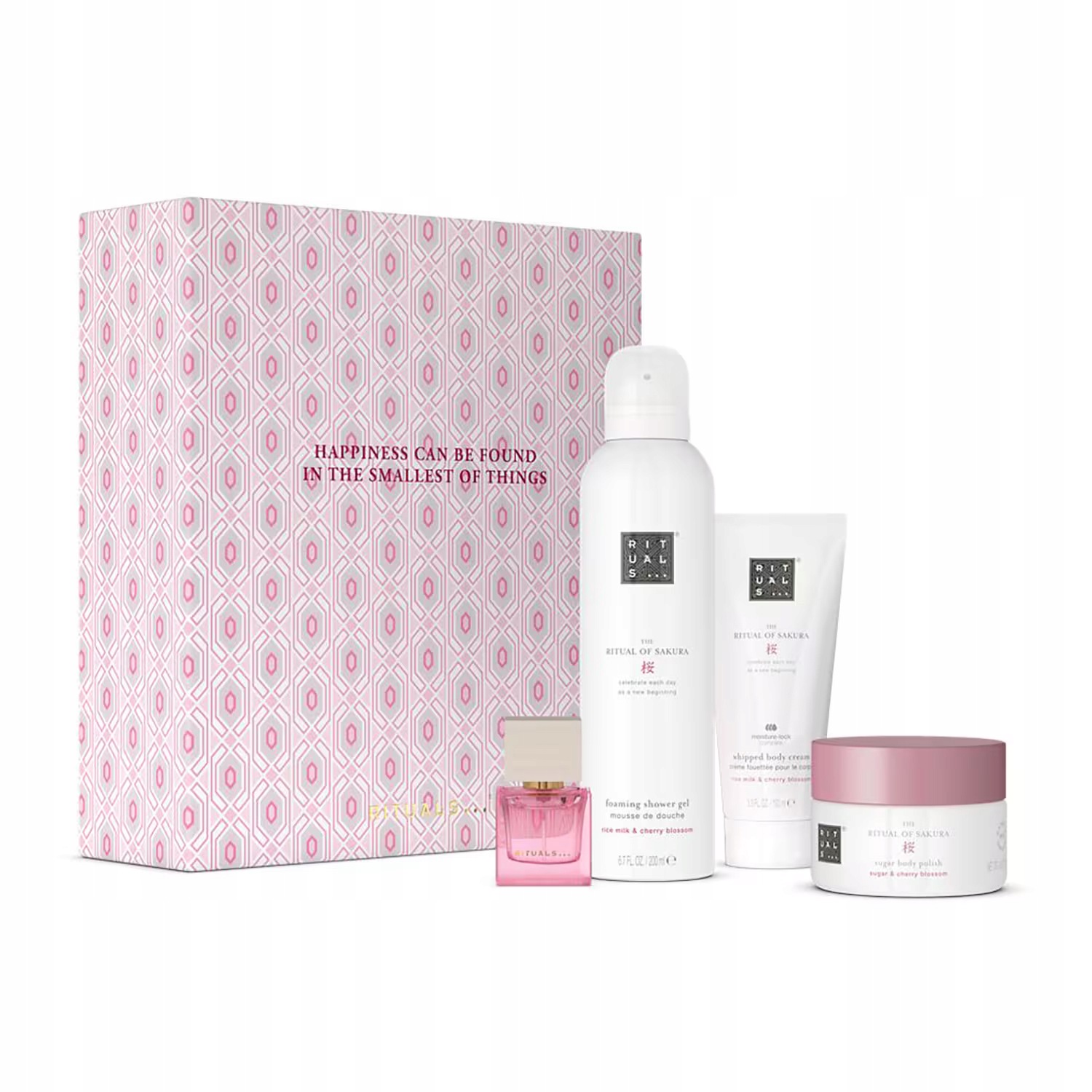 Rituals The Ritual Of Sakura Krem Pianka Peeling do ciała Woda Perfumowana