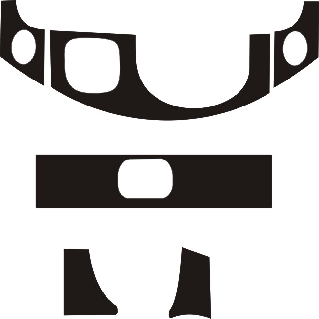 RENAULT TRAFIC OKLEINY KOKPITU DEKORY PANEL DESKA