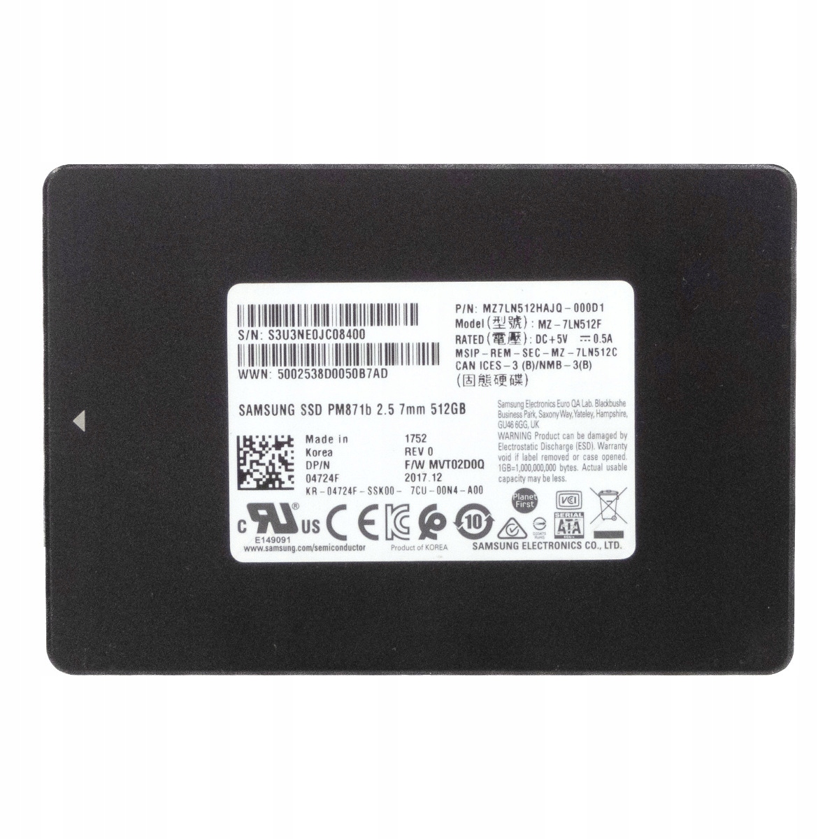 Samsung 512gb 2,5 Sata Ssd - Niska cena na Allegro