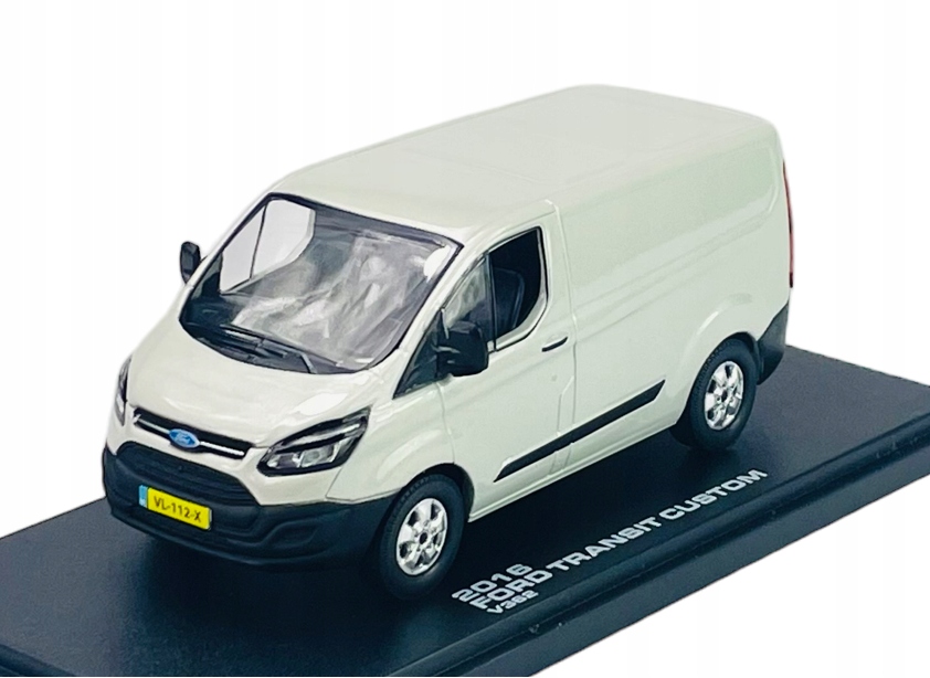Greenlight 2016 Ford Transit Custom V362 Šedá 1:43 Nový Kovový Model