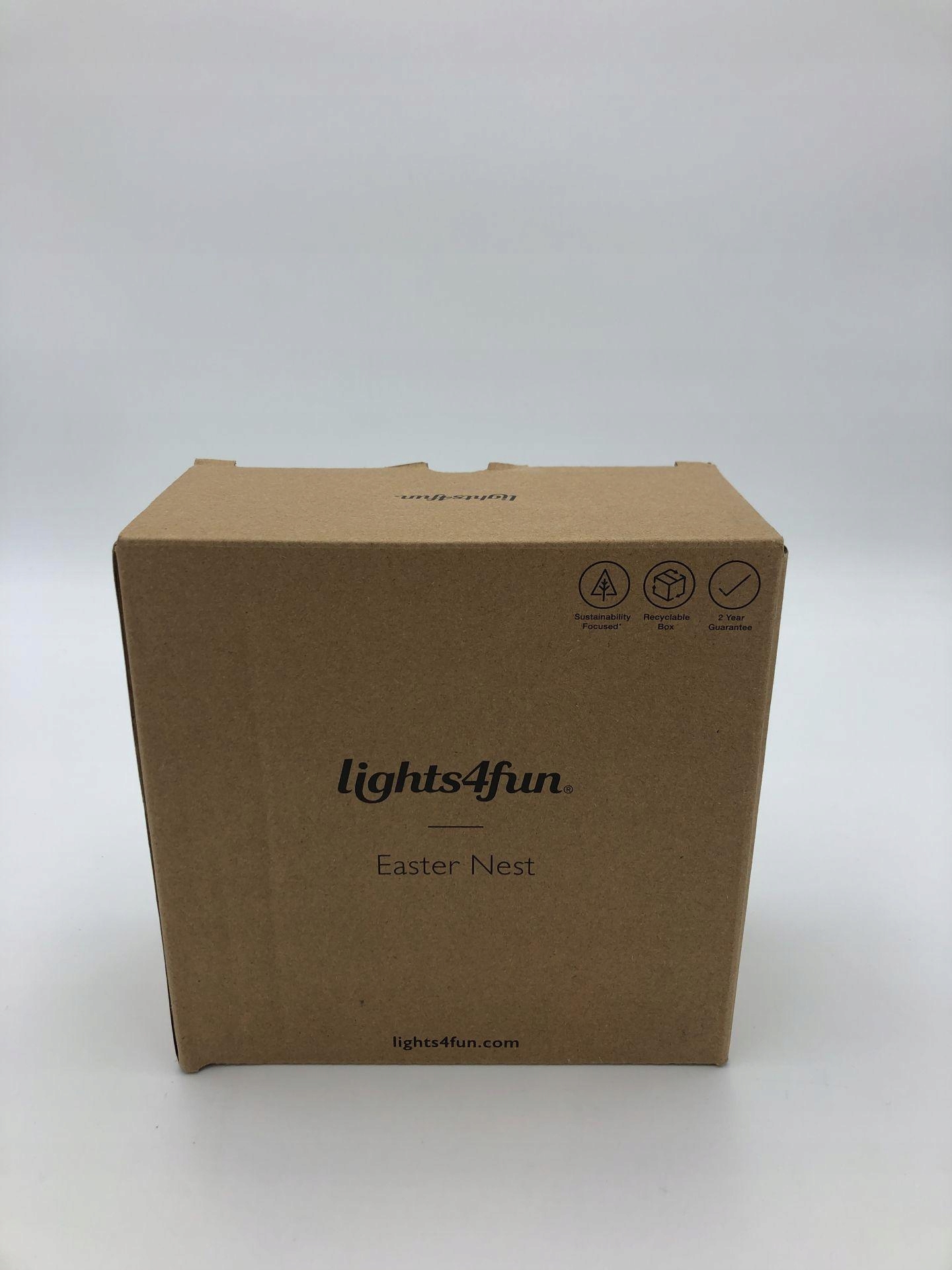 LIGHTS4FUN KOSZYCZEK WILKANOCNY Z PISANKAMI OZDOBA Kod producenta 1