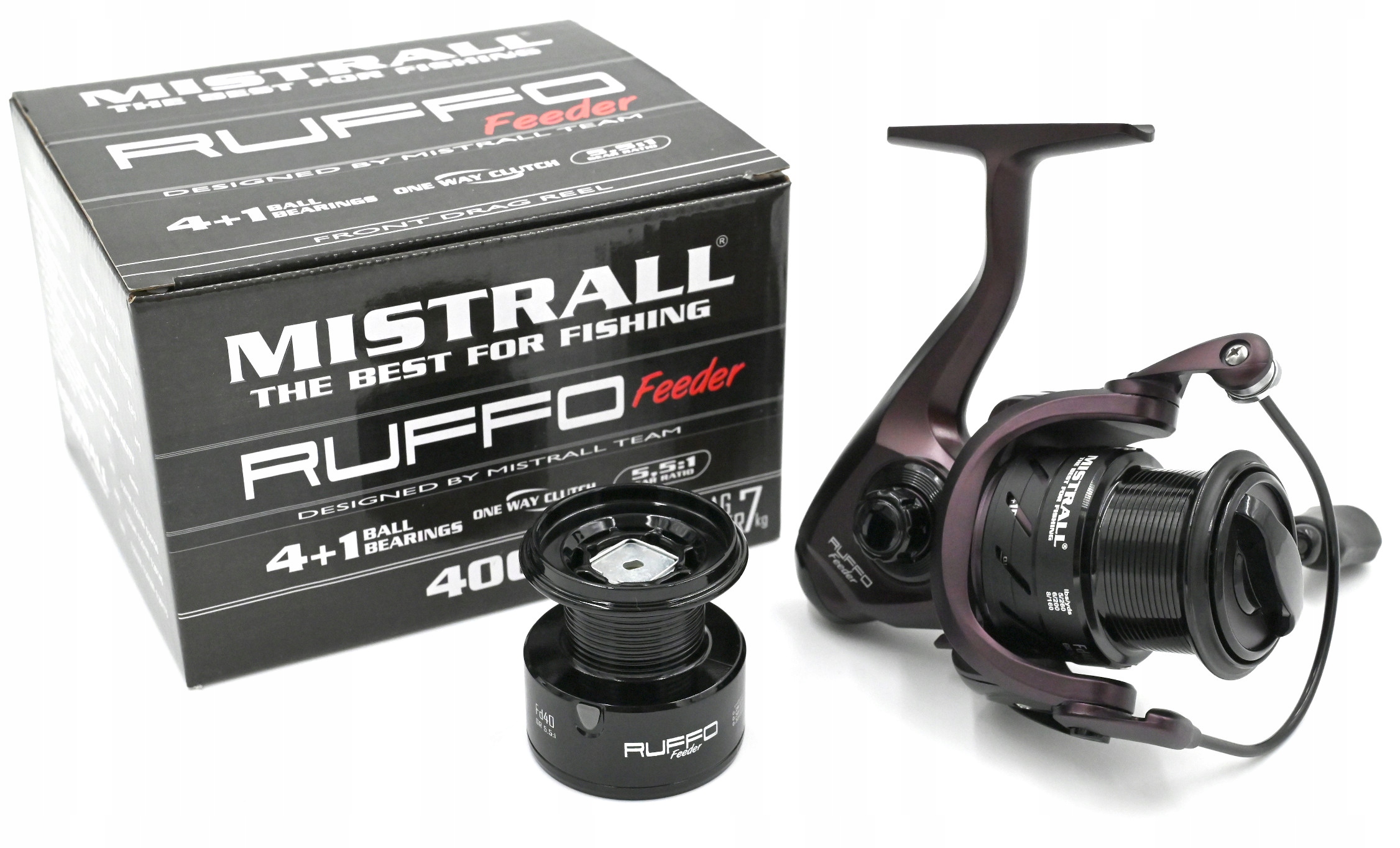 KOŁOWROTEK MISTRAL RUFFO FEEDER 5000 4+1BB 5.1:1 Model RUFFO FEEDER