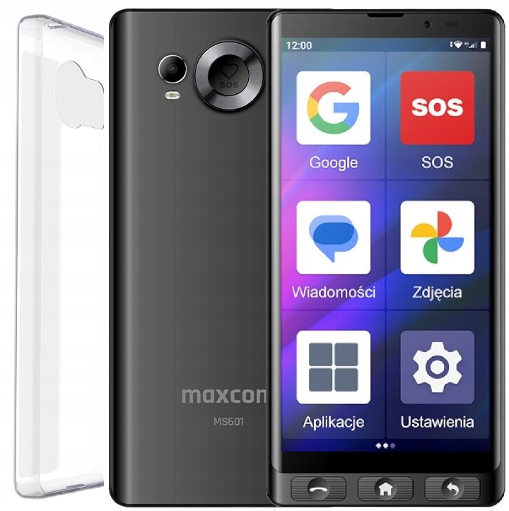 Smartfón pre seniorov Maxcom Smart MS601 plus Puzdro