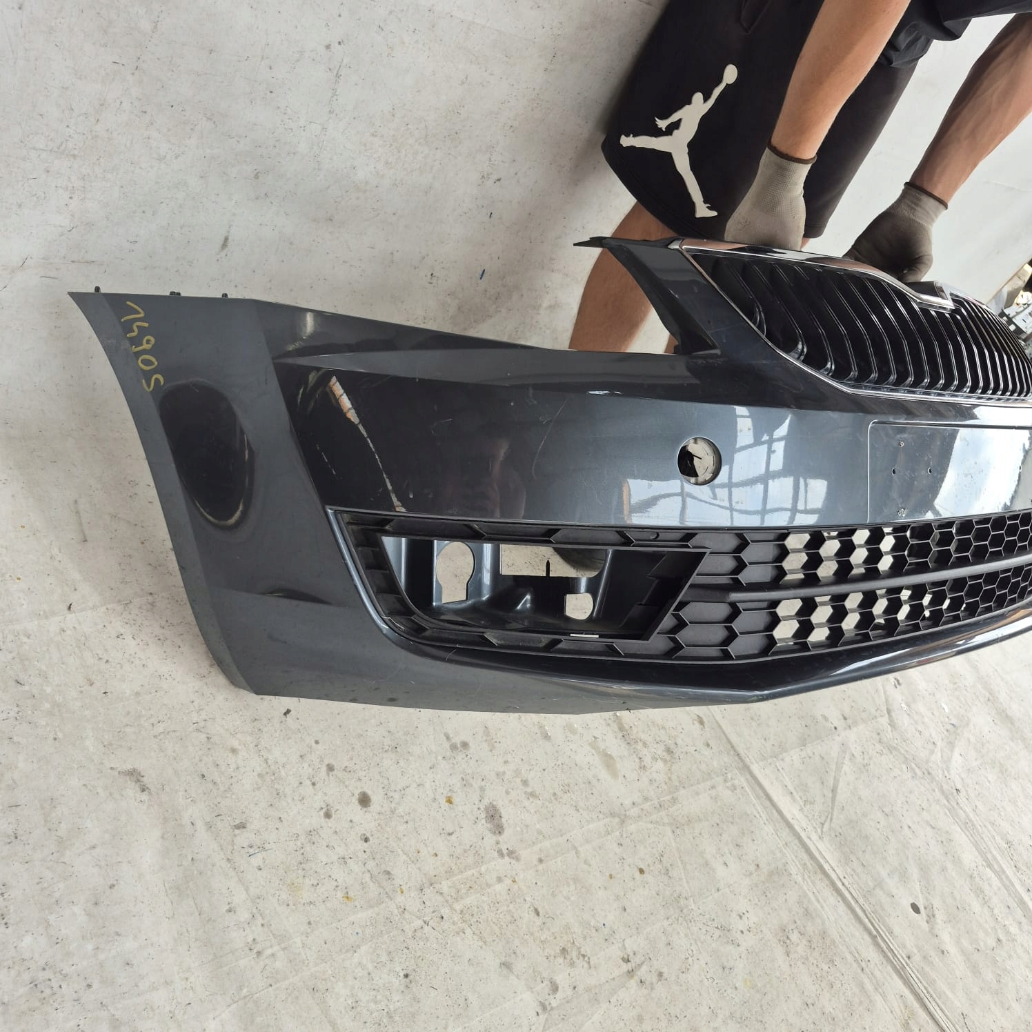 SKODA OCTAVIA III 3 12-16 bumper front front