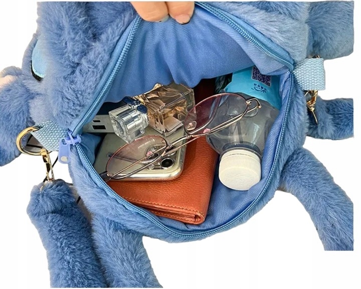 TOREBKA DZIECIĘCA PLUSZAK LILO I STITCH PLUSZOWA NA PASEK MASKOTKA TORBA Płeć dziewczynki