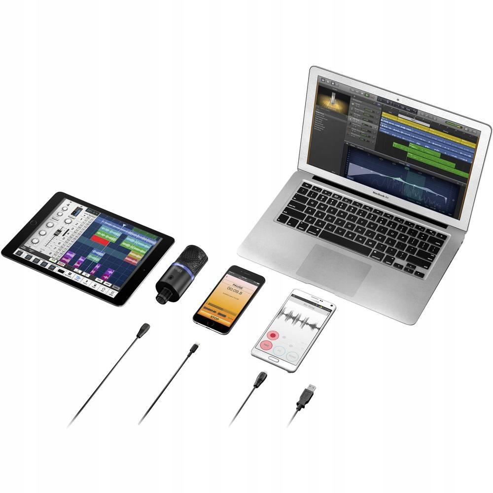Mikrofon studyjny USB IK Multimedia IRIG MIC STUDIO BLACK Marka IK Multimedia