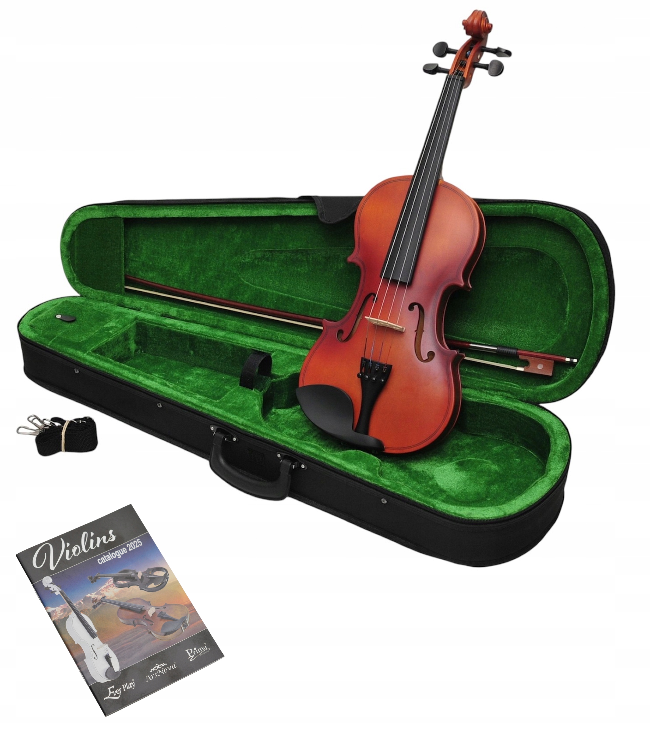 SKRZYPCE 4/4 VIRTUOSO NATURAL - ZESTAW - PO PRZEGLĄDZIE LUTNICZYM + GIFT