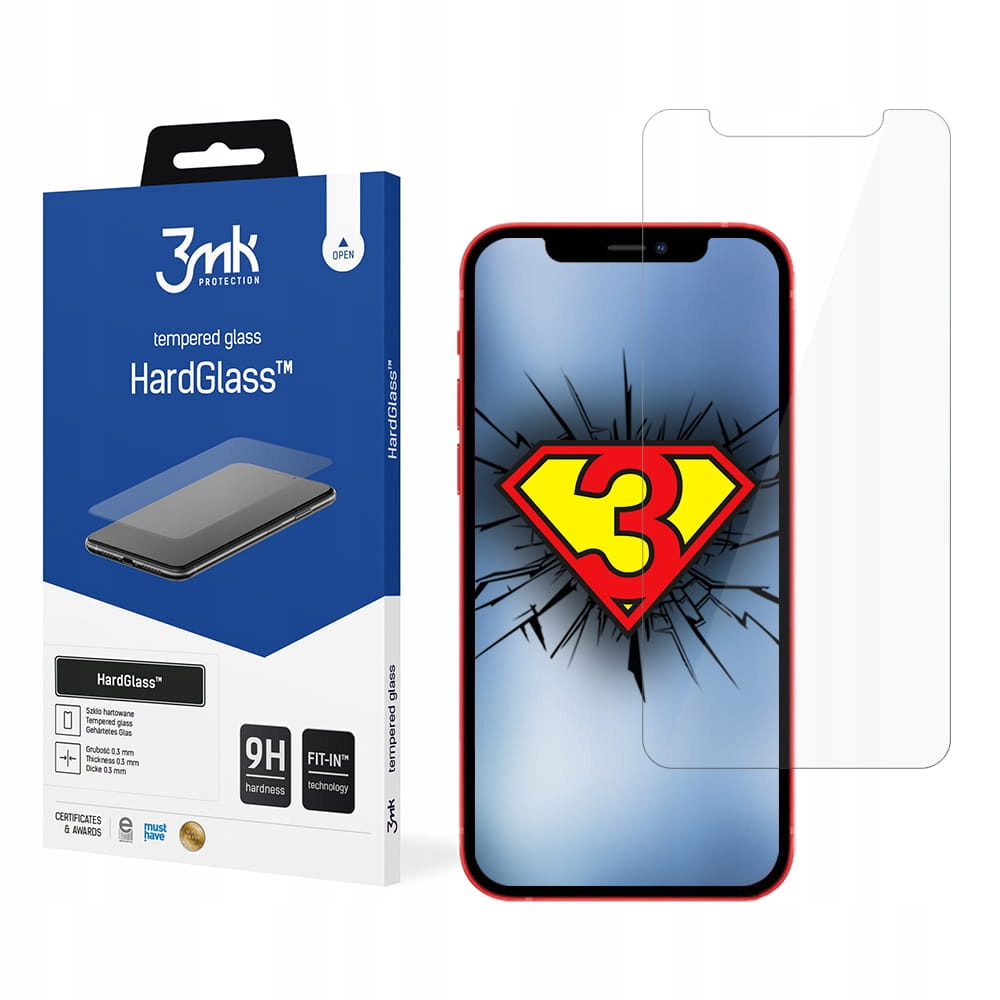 

Szkło hartowane do iPhone 12 Mini 3mk HardGlass