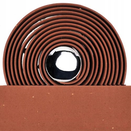 PROX VELO OWIJKA KIEROWNICY ROWEROWA BRĄZOWA KORKOWA SZOSOWA GRAVEL + KORKI