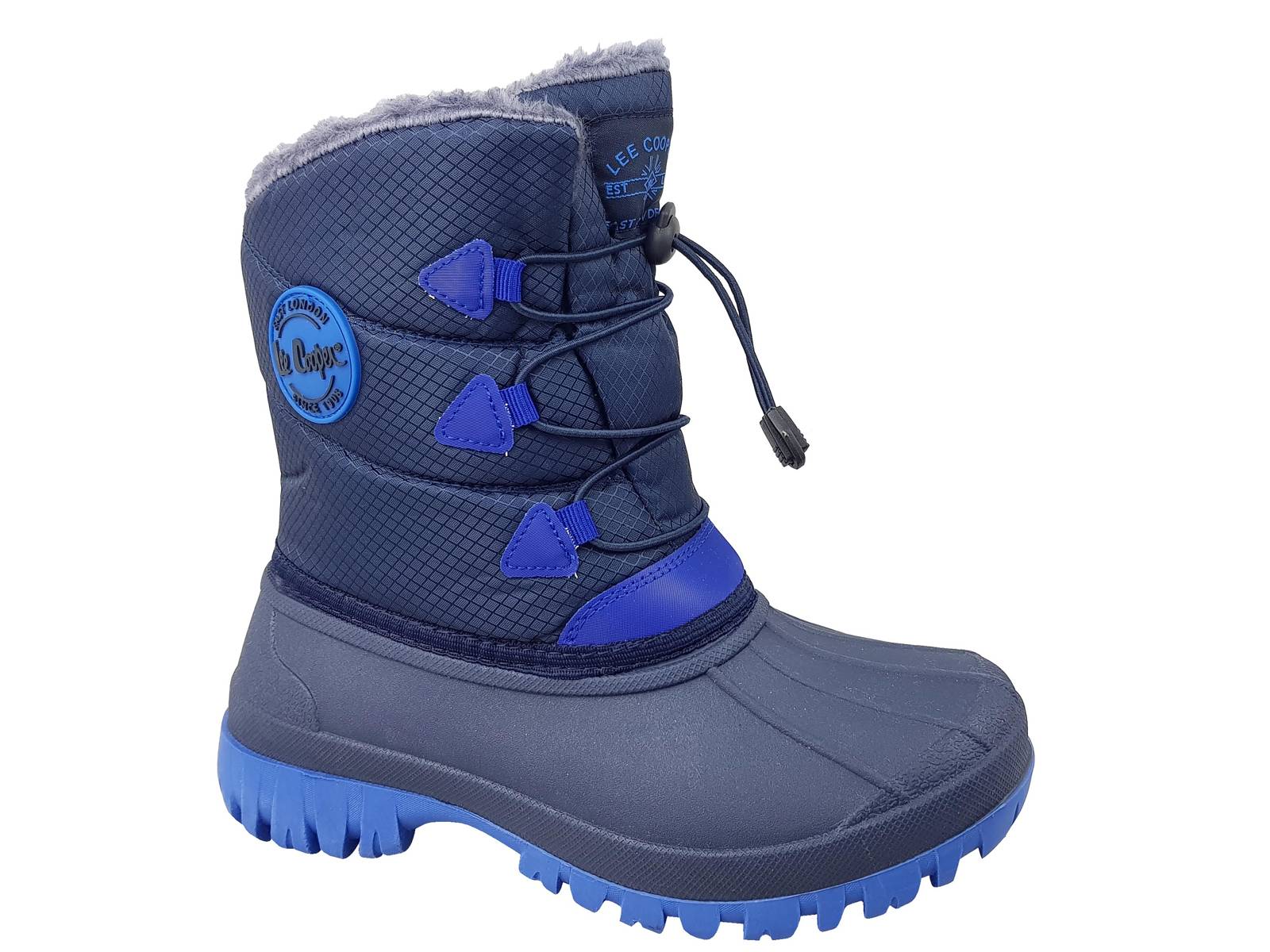 LEE COOPER SNOW ŚNIEGOWCE DZIECIĘCE BUTY OCIEPLANE FUTERKIEM ŚCIĄGACZ