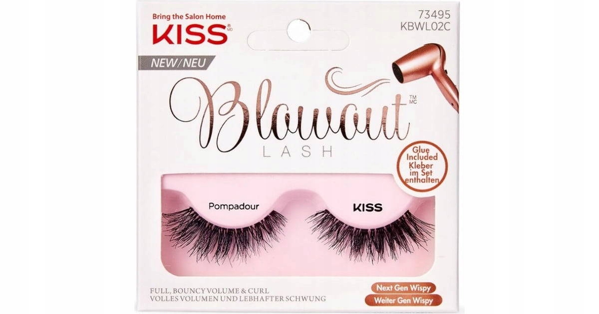 

Kiss rzęsy na pasku Blowuot Lash Pompadour