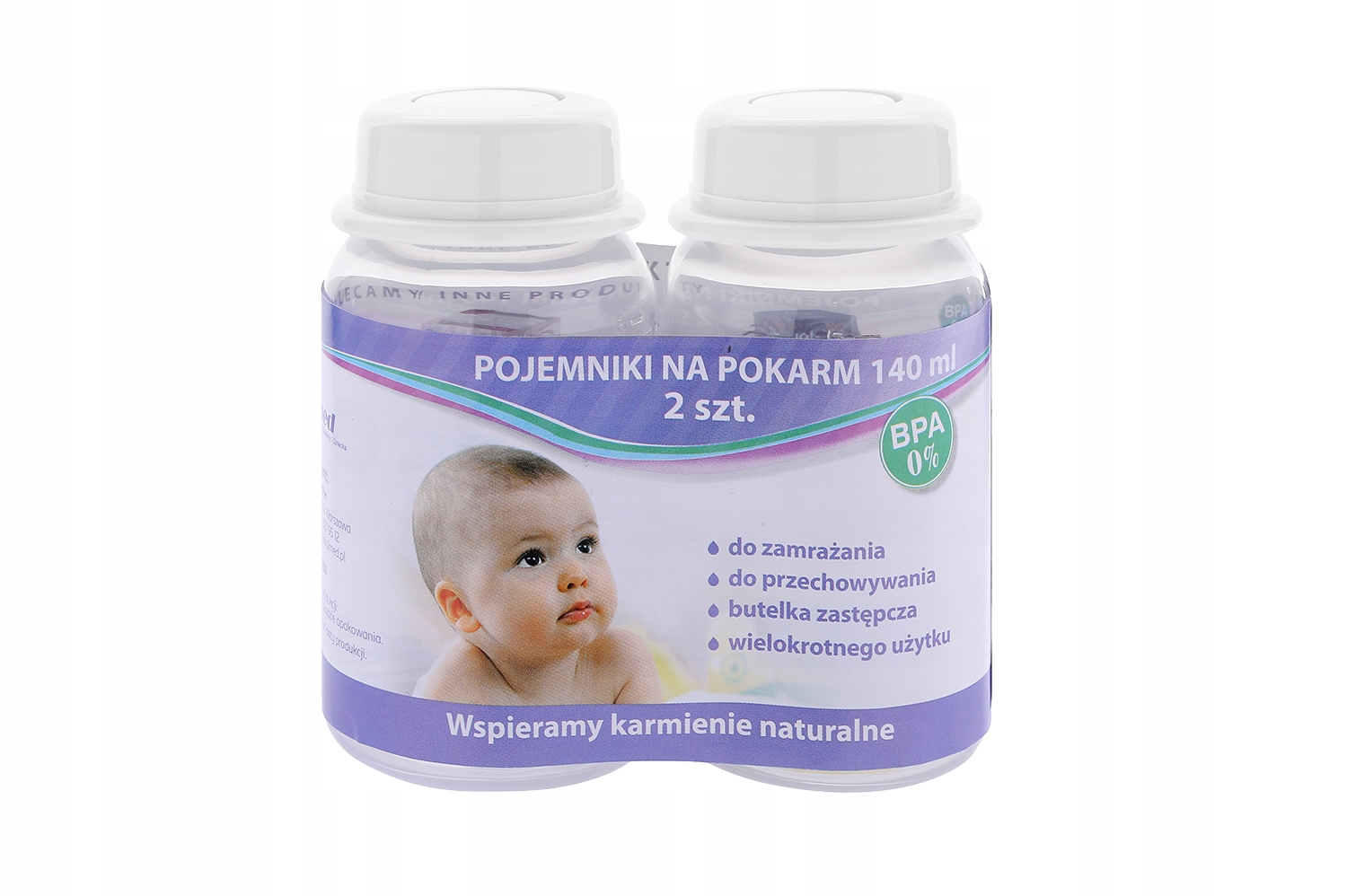 

2 Pak Pojemnik butelka na Mleko Naklejki