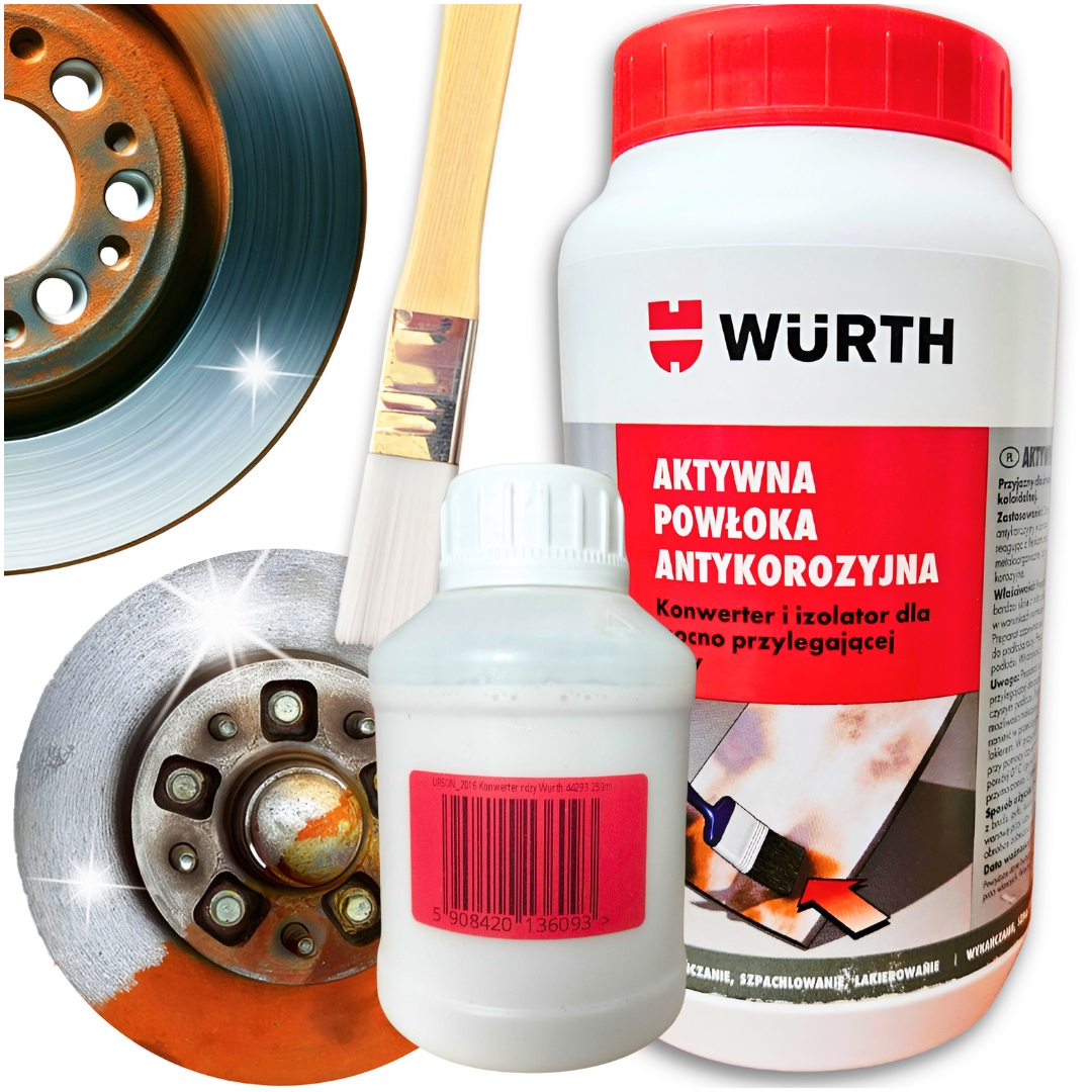 Aktywna powłoka antykorozyjna Wurth 250ml