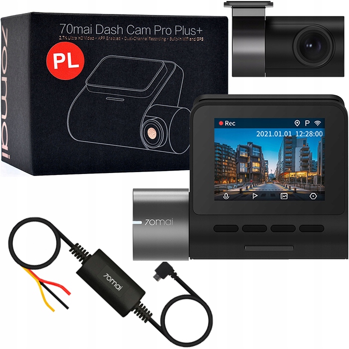 

Kamera samochodowa 70mai Pro+ A500S Kamera Cofania