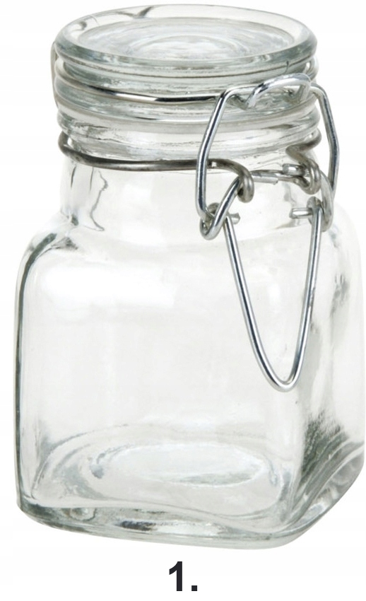 

Szklany słoik 60 ml