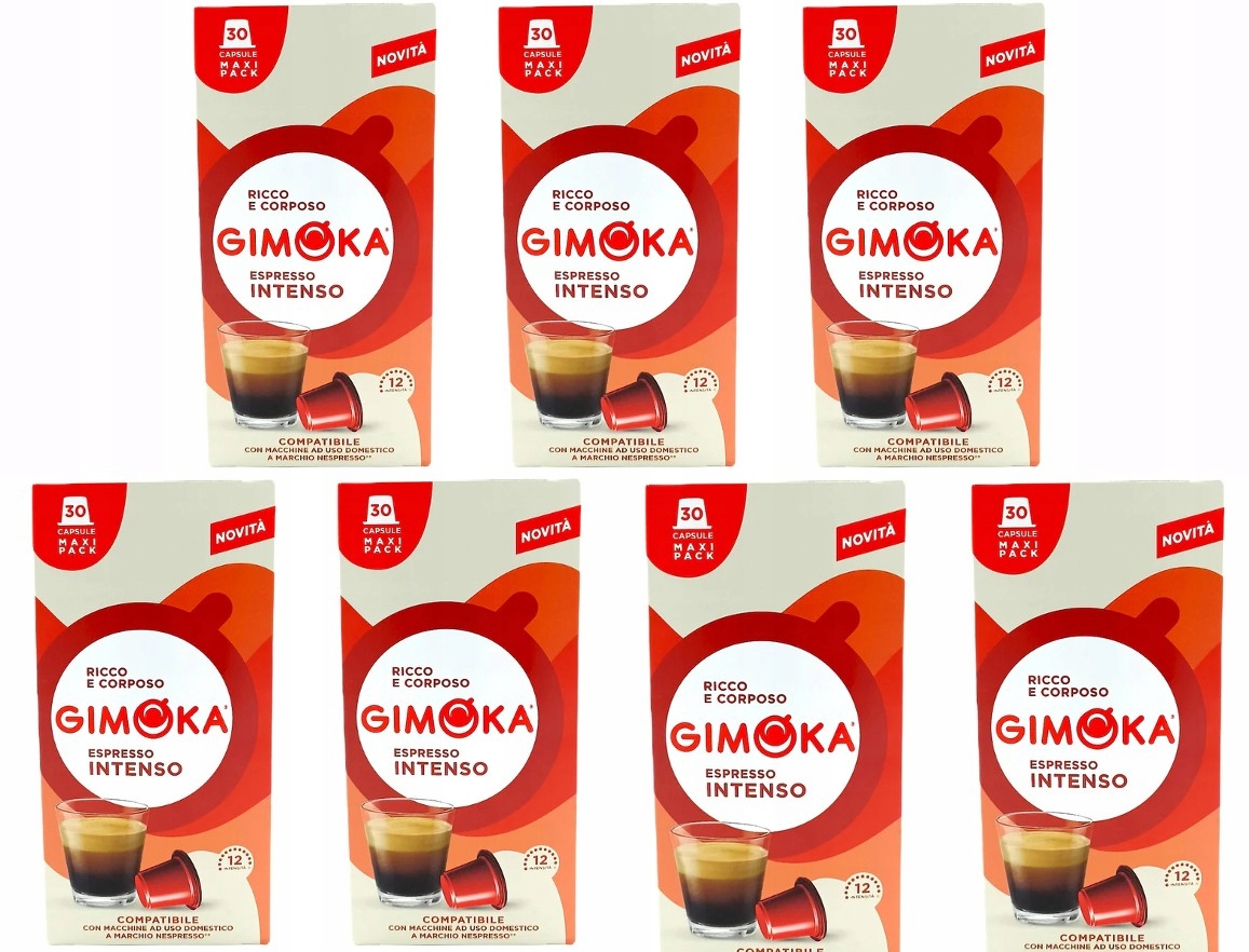 Kapsle pro Nespresso Gimoka Espresso Intenso 100 ks