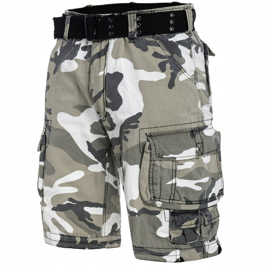 Šortky kraťasy kapsáče pánské taktické maskáčový Brandit Savage Urban Camo XXL