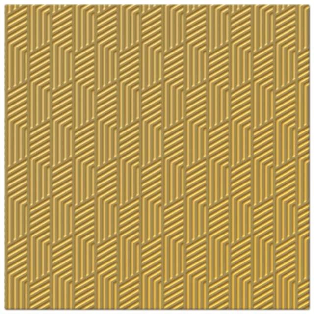 

Serwetki Tłoczone Złote 20 Szt 33x33