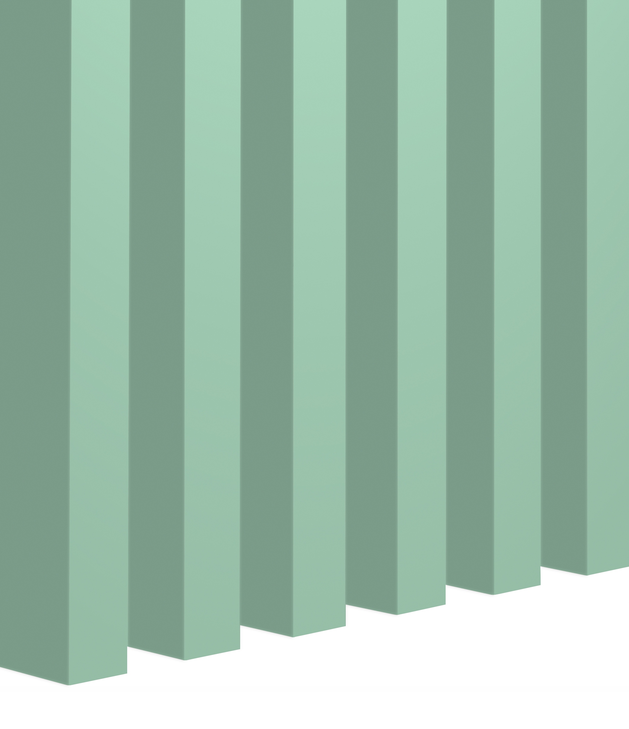 

3D Lamele Premium Panele pastel Mięta zestaw 12 sz