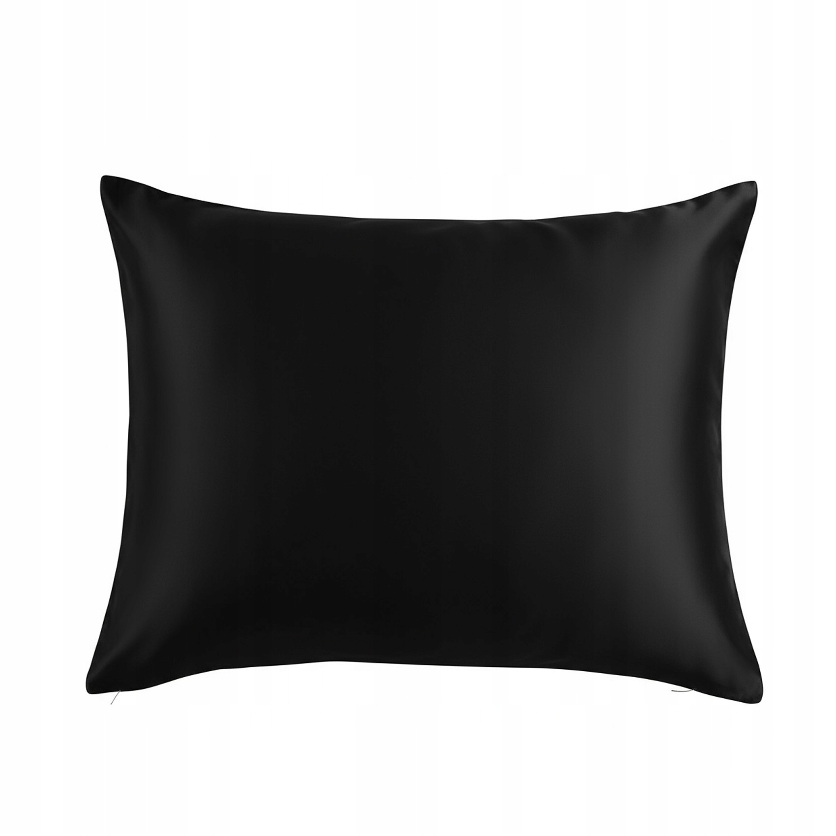 Hedvábný Povlak Na Polštář 50 x 70 cm 100% Hedvábí Moruše Černá