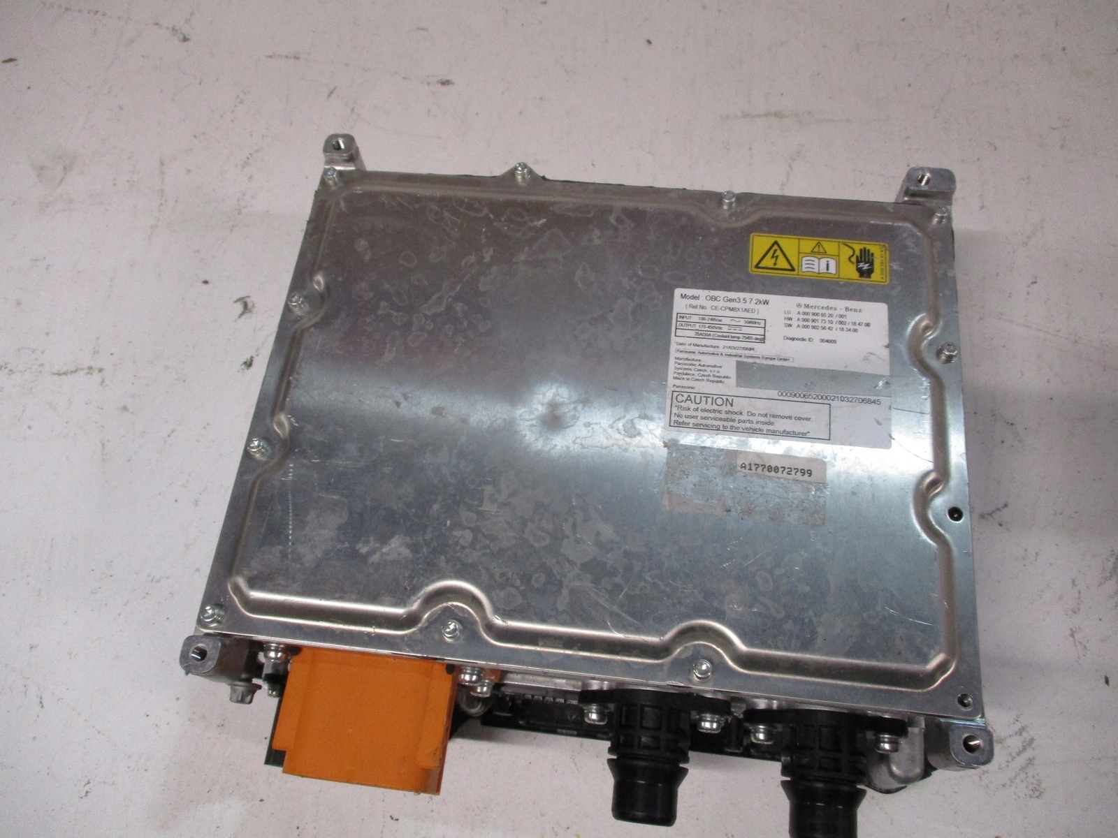 BATERIA control unit Mercedes A1770072799