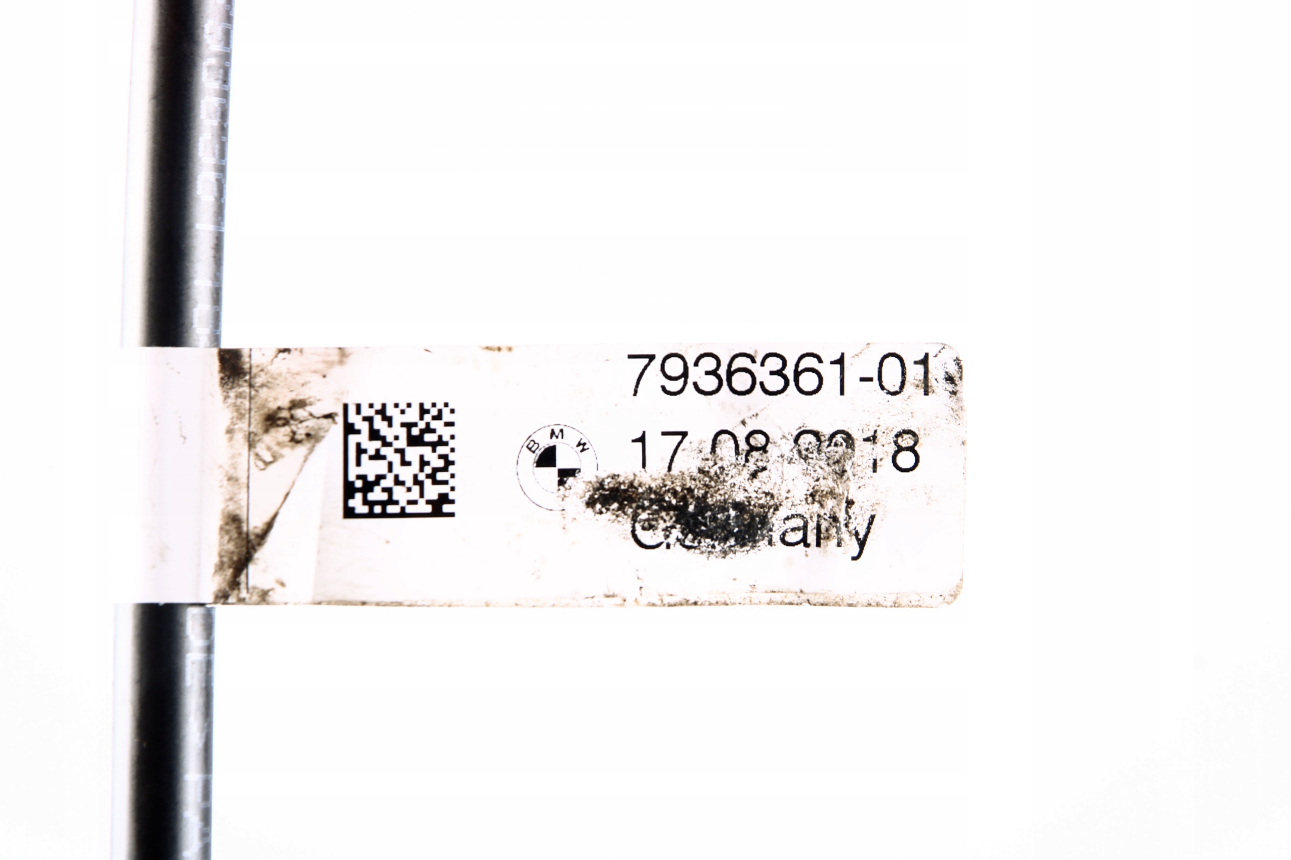 BMW X7 G07 PRZEWOD ODPOWIETRZAJACY MOSTU 7936361 Parts manufacturer BMW original OE