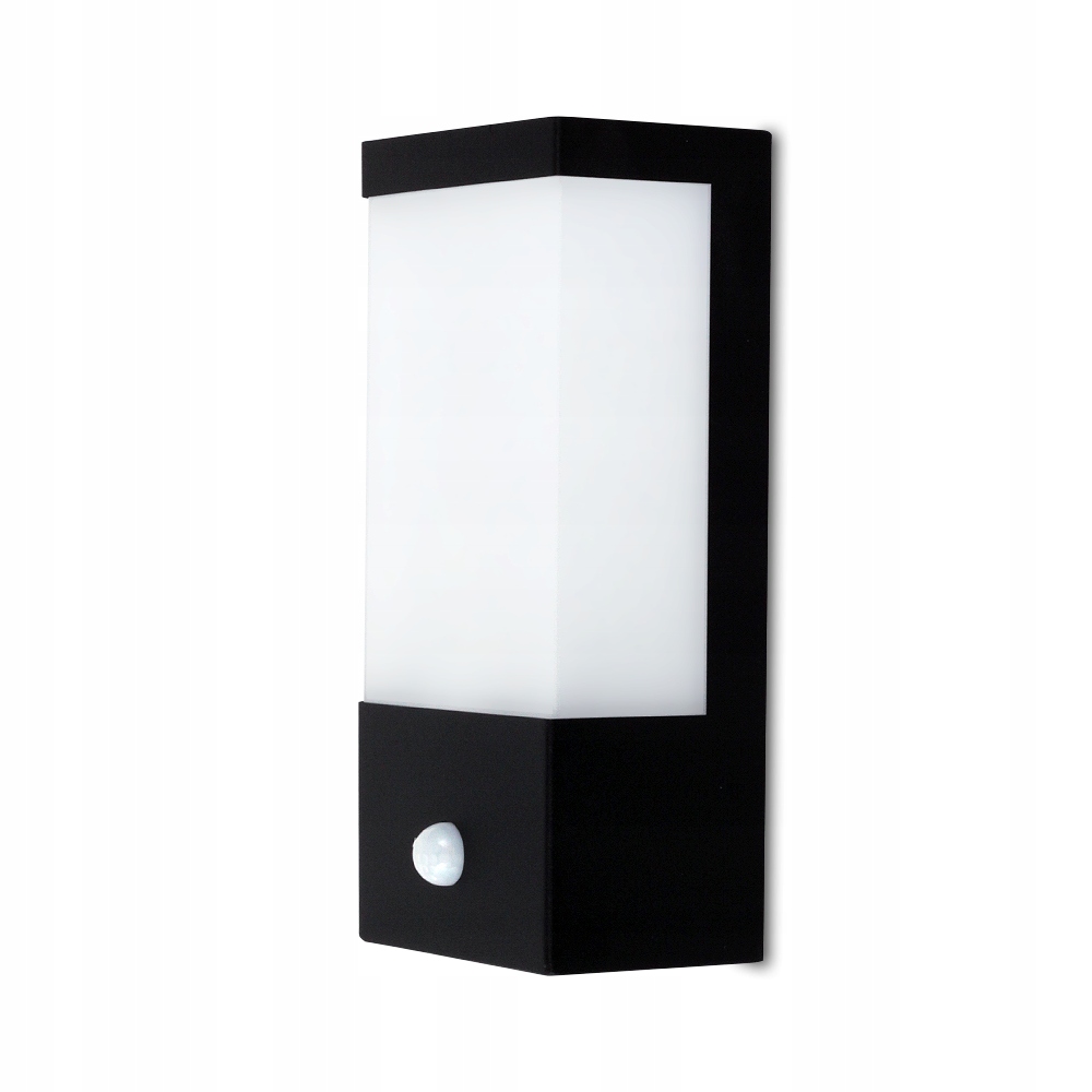 LAMPA Z CZUJNIKIEM RUCHU I ZMIERZCHU KINKIET ZEWNETRZNY DO LED E27 Kod producenta RAD255S BK