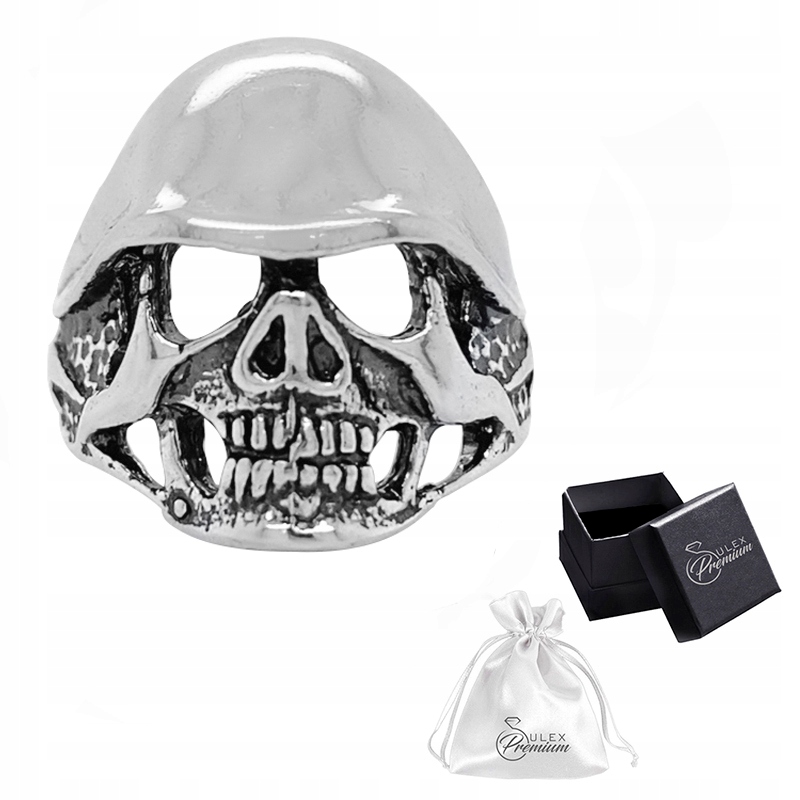 Stříbrný symbol ryzost 925 Trupia Lebka vel. 20