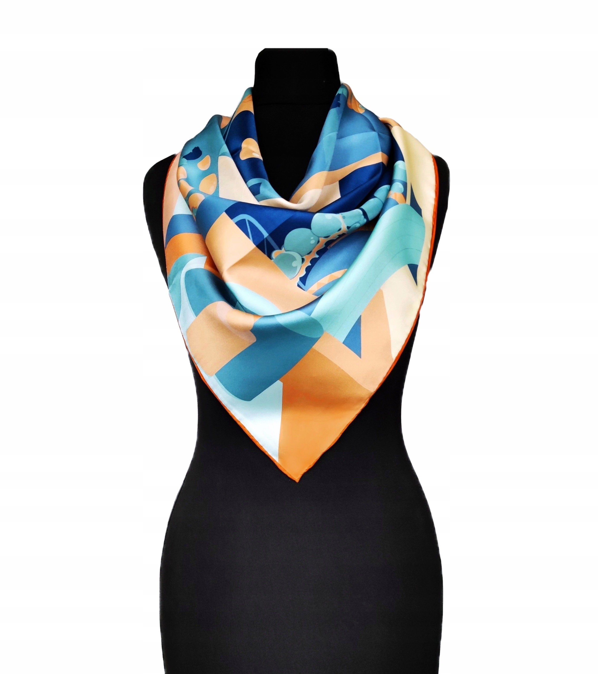 Hedvábný Šátek 100% Přírodní Morušový Hedvábí, Prémiová Kvalita+